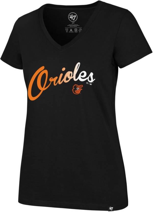 '47 Women's Baltimore Orioles Ultra Rival V-Neck T-Shirt