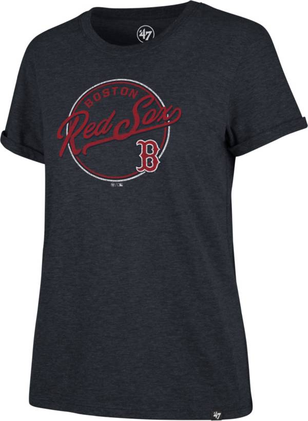 ‘47 Women's Boston Red Sox Navy Match Hero T-Shirt