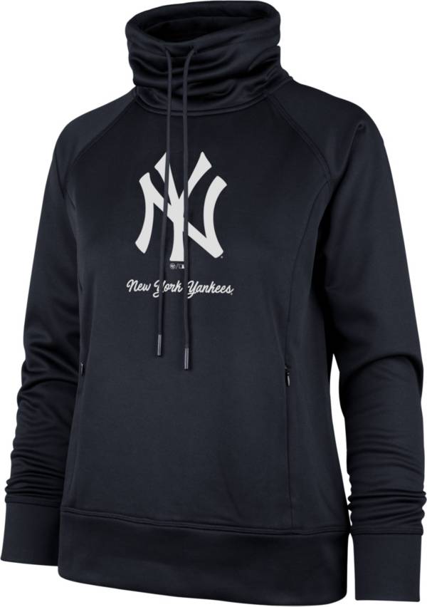 ‘47 Women's New York Yankees Navy Tech Fleece Funnel Neck Pullover