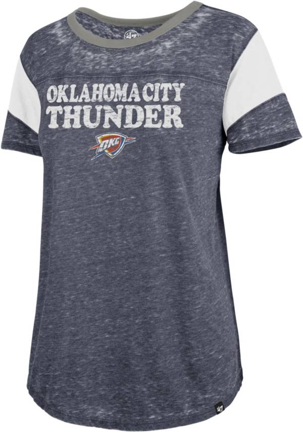 ‘47 Women's Oklahoma City Thunder Burnout Scoop Neck T-Shirt product image