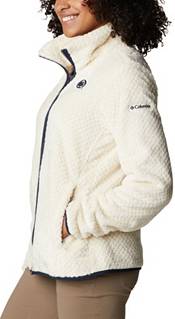Columbia Women's Penn State Nittany Lions White Fire Side Sherpa Full-Zip Jacket product image