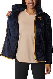 Columbia Women's West Virginia Mountaineers Blue Fire Side Sherpa Full-Zip Jacket product image
