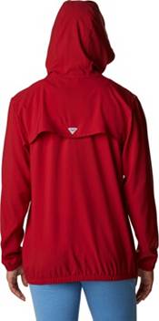 Columbia Women's Alabama Crimson Tide Crimson PFG Tamiami Quarter-Snap Long Sleeve Hooded Shirt product image