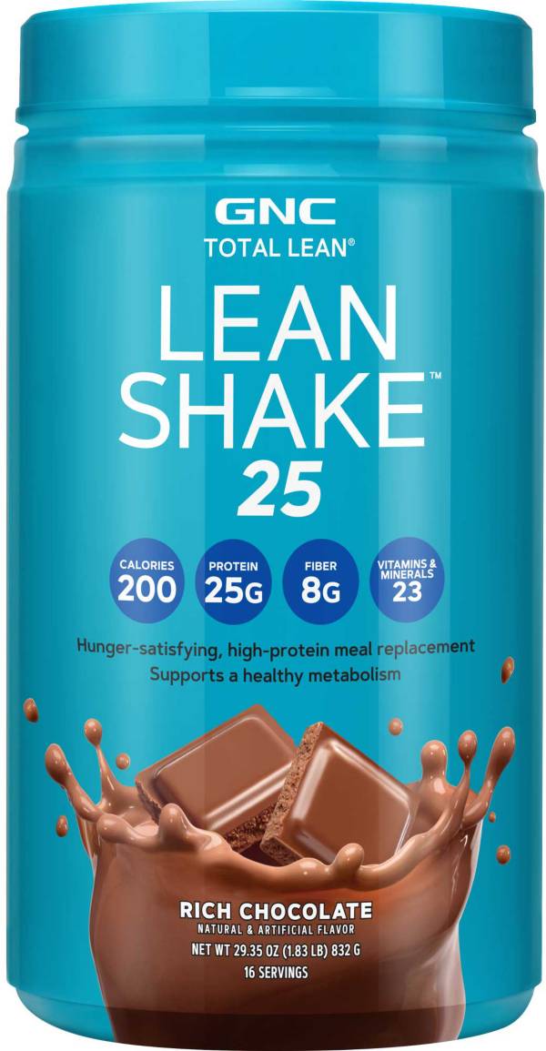 GNC Total Lean Lean Shake 25 Rich Chocolate 16 Servings product image