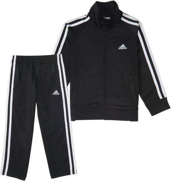 adidas Little Boys' Tricot Jacket and Pant Set