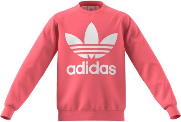 adidas Originals Boy's Trefoil Crewneck Sweatshirt
