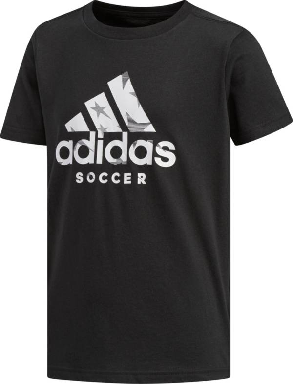 adidas Boys' Badge Of Sports Soccer T-Shirt