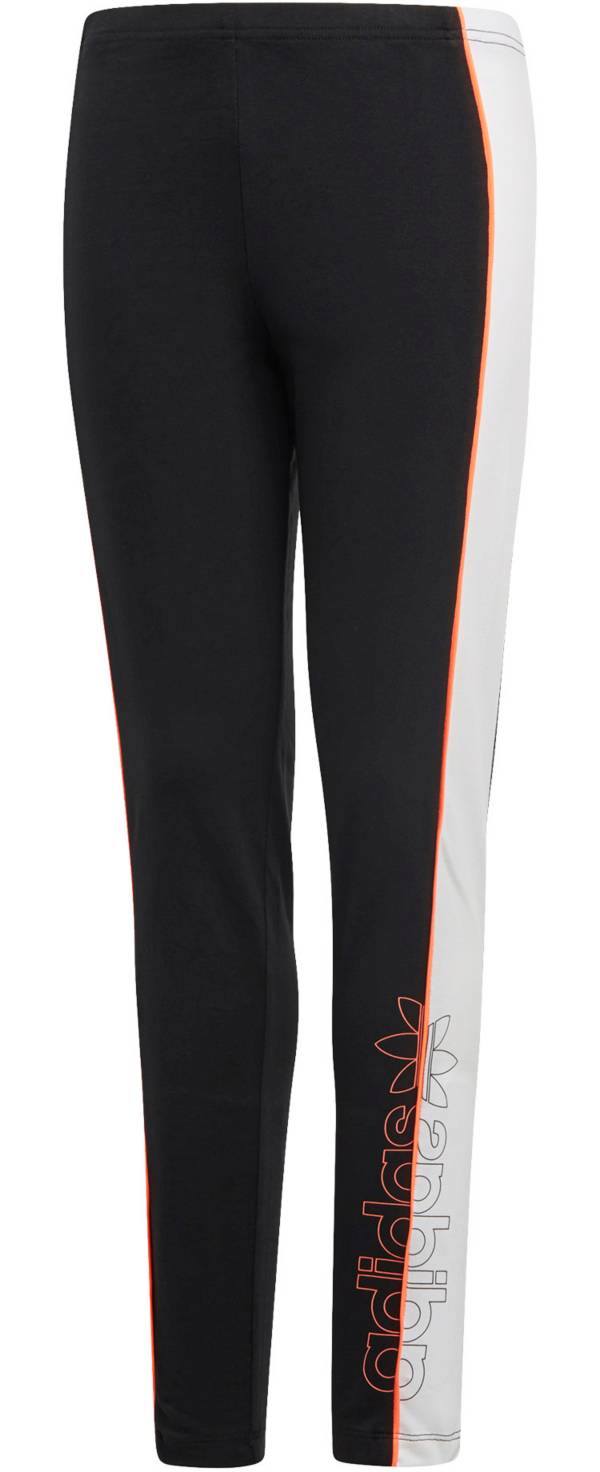 adidas Originals Girls' Split Logo Leggings