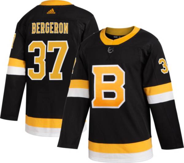 adidas Men's Boston Bruins Patrice Bergeron #37 Authentic Pro Alternate Jersey