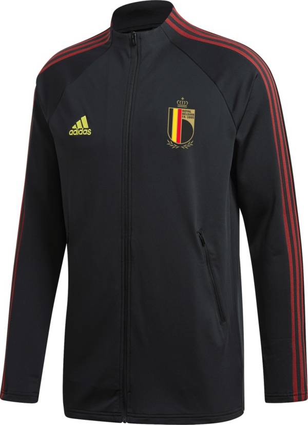 adidas Men's Belgium Anthem Black Full-Zip Jacket product image