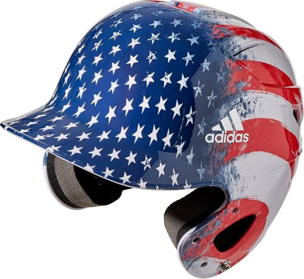 adidas Senior Stars & Stripes Baseball Batting Helmet