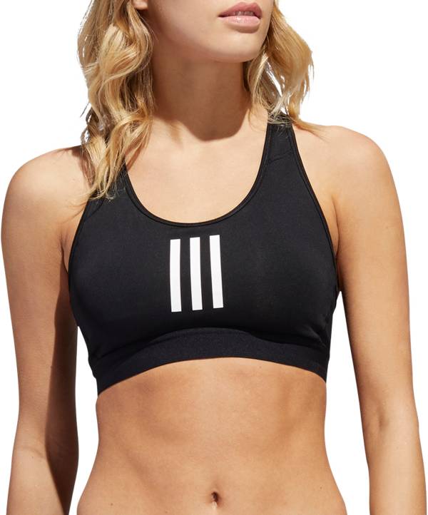adidas Women's 3 Stripes Alphaskin Medium Support Bra