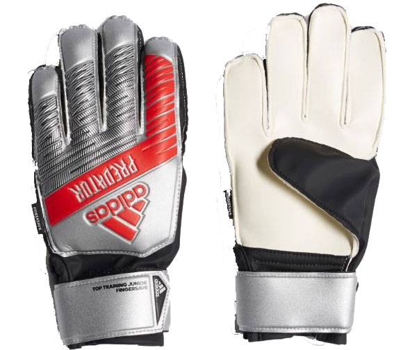 adidas Junior Predator Top Training Fingersave Soccer Goalkeeper Gloves