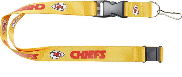 Aminco Kansas City Chiefs Yellow Lanyard