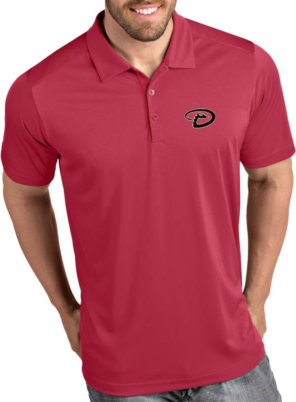 Antigua Men's Arizona Diamondbacks Tribute Red Performance Polo