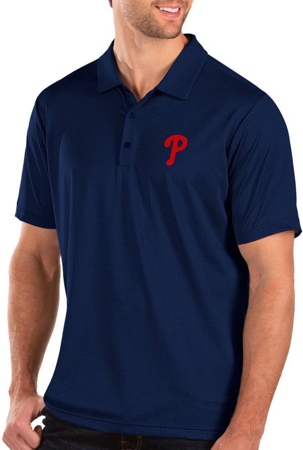 Antigua Men's Philadelphia Phillies Royal Balance Polo