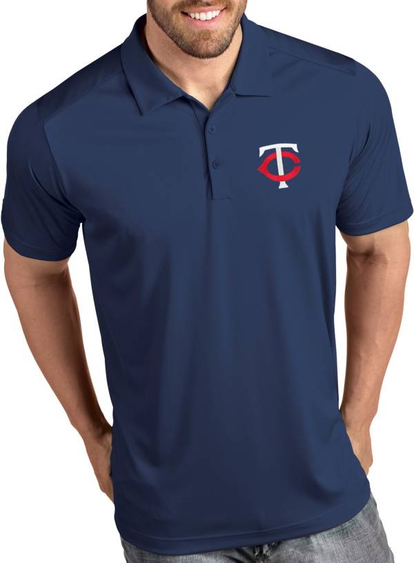 Antigua Men's Minnesota Twins Tribute Navy Performance Polo