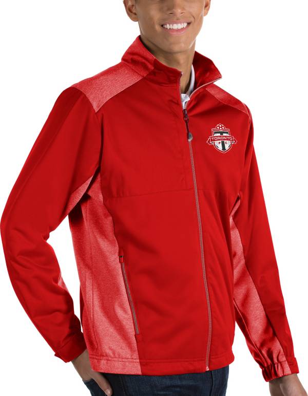 Antigua Men's Toronto FC Revolve Red Full-Zip Jacket product image