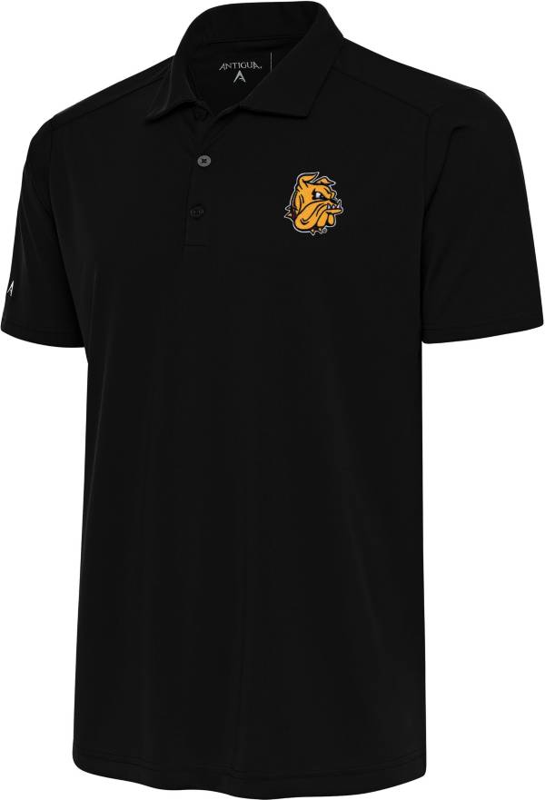 Antigua Men's Minnesota-Duluth Bulldogs Tribute Performance Black Polo