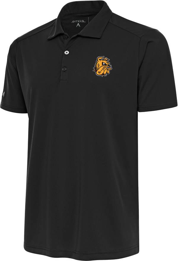 Antigua Men's Minnesota-Duluth Bulldogs Grey Tribute Performance Polo