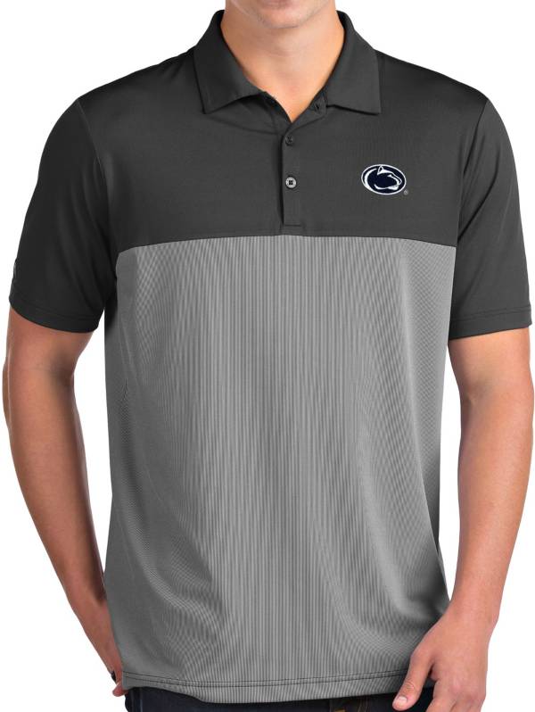 Antigua Men's Penn State Nittany Lions Grey Venture Polo