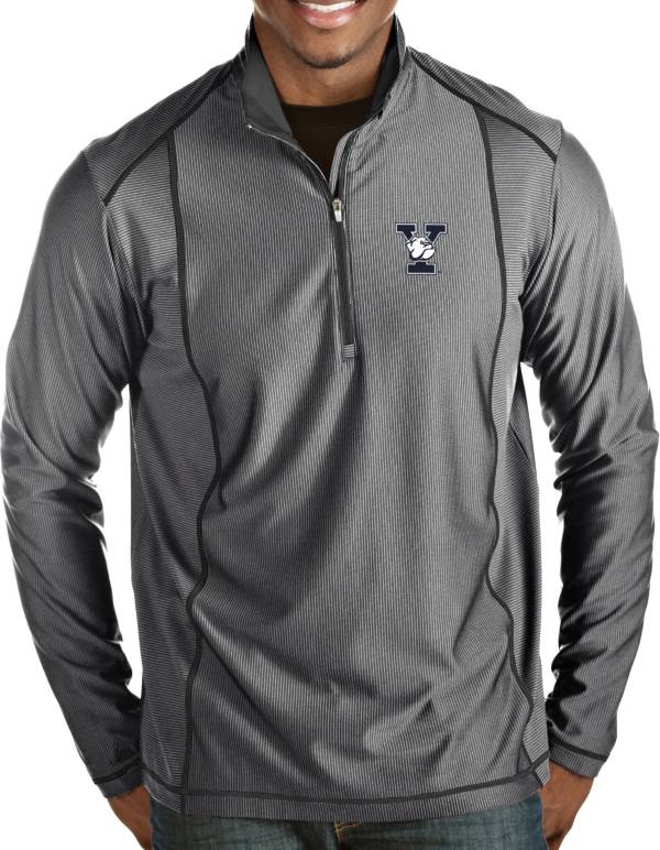 Antigua Men's Yale Bulldogs Grey Tempo Half-Zip Pullover