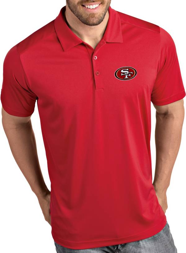 Antigua Men's San Francisco 49ers Tribute Red Polo product image