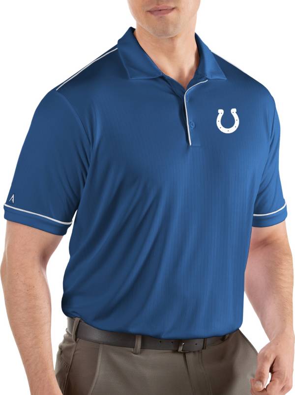 Antigua Men's Indianapolis Colts Salute Royal Polo