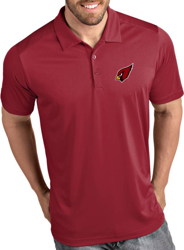 Antigua Men's Arizona Cardinals Tribute Red Polo product image