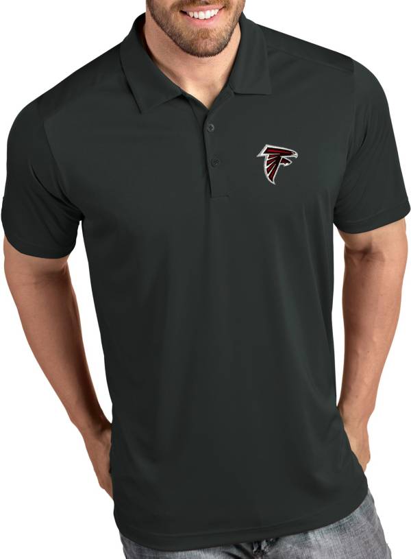 Antigua Men's Atlanta Falcons Tribute Grey Polo