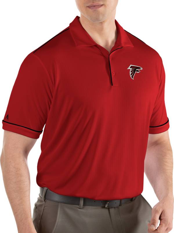 Antigua Men's Atlanta Falcons Salute Red Polo product image