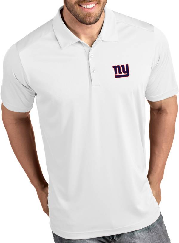 Antigua Men's New York Giants Tribute White Polo