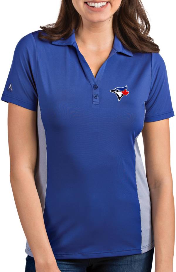 Antigua Women's Toronto Blue Jays Venture Royal Performance Polo