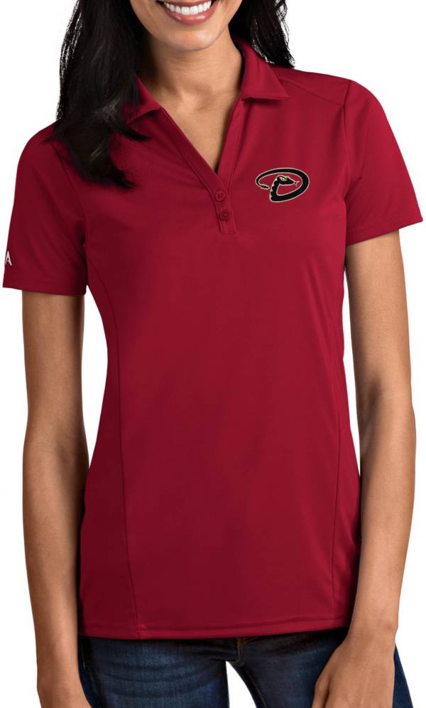 Antigua Women's Arizona Diamondbacks Tribute Red Performance Polo