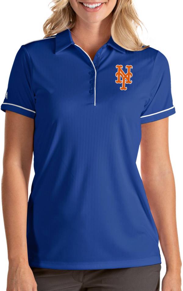 Antigua Women's New York Mets Salute Royal Performance Polo
