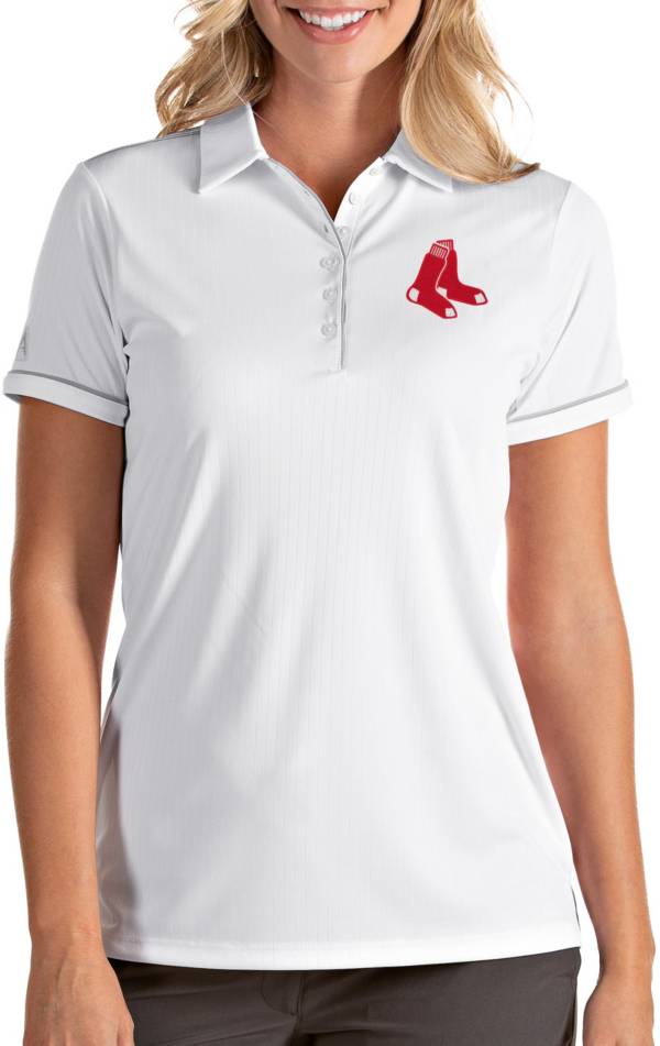 Antigua Women's Boston Red Sox Salute White Performance Polo