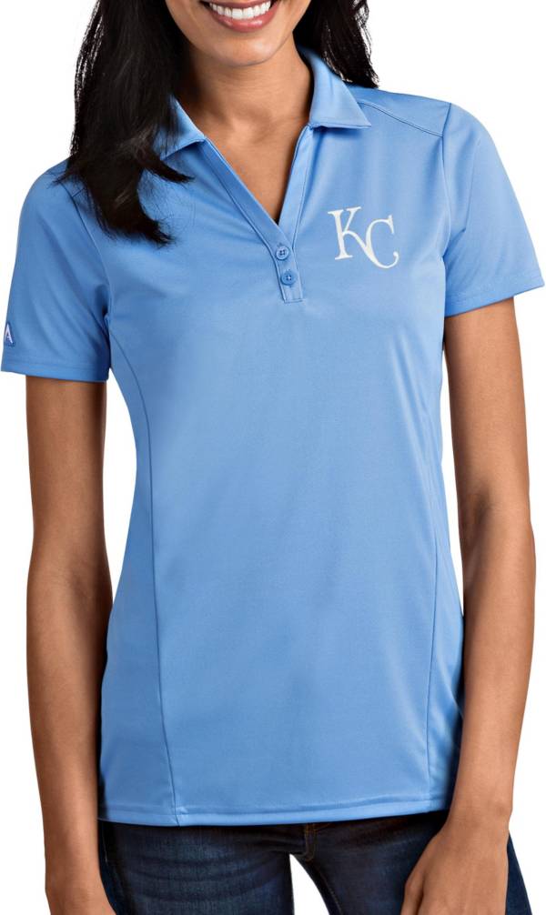 Antigua Women's Kansas City Royals Tribute Light Blue Performance Polo product image