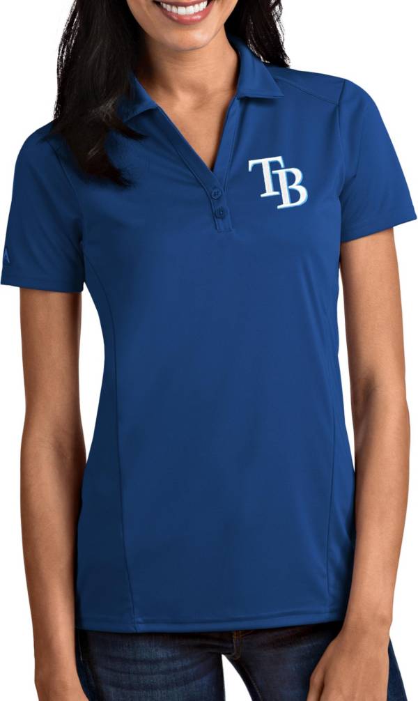 Antigua Women's Tampa Bay Rays Tribute Royal Performance Polo