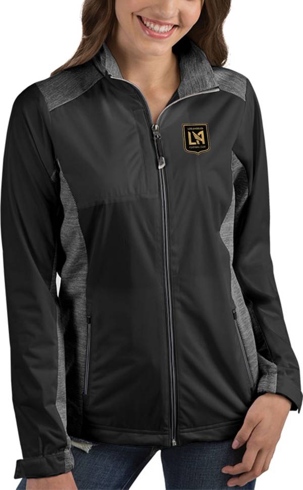 Antigua Women's Los Angeles FC Revolve Black Full-Zip Jacket