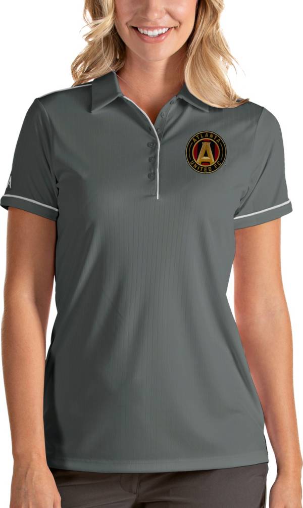 Antigua Women's Atlanta United Salute Grey Polo