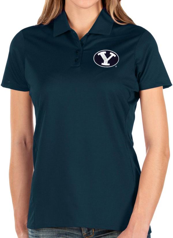 Antigua Women's BYU Cougars Blue Balance Polo