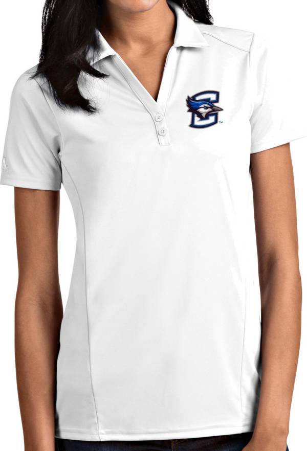 Antigua Women's Creighton Bluejays Tribute Performance White Polo