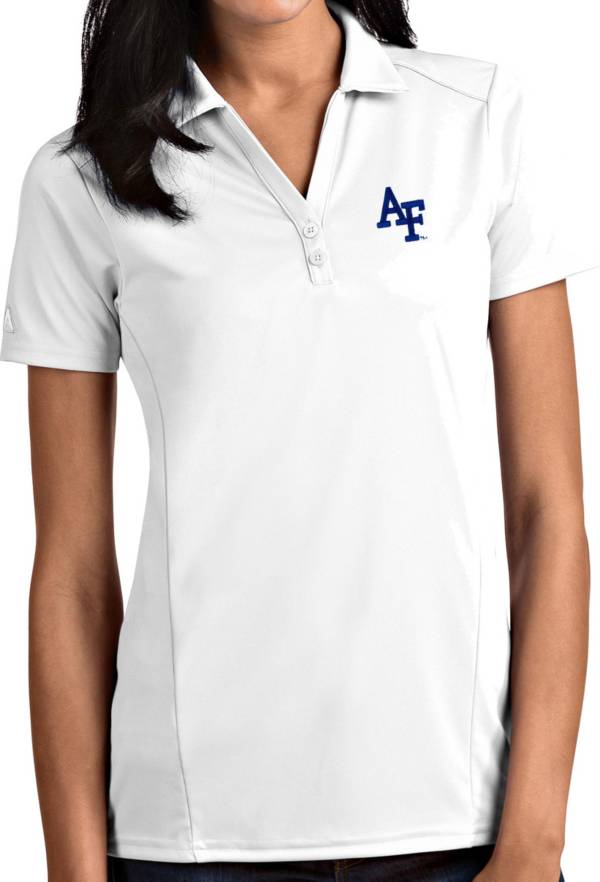 Antigua Women's Air Force Falcons Tribute Performance White Polo