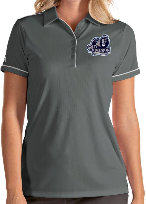 Antigua Women's Old Dominion Monarchs Grey Salute Performance Polo