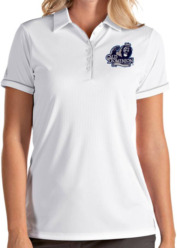 Antigua Women's Old Dominion Monarchs Salute Performance White Polo