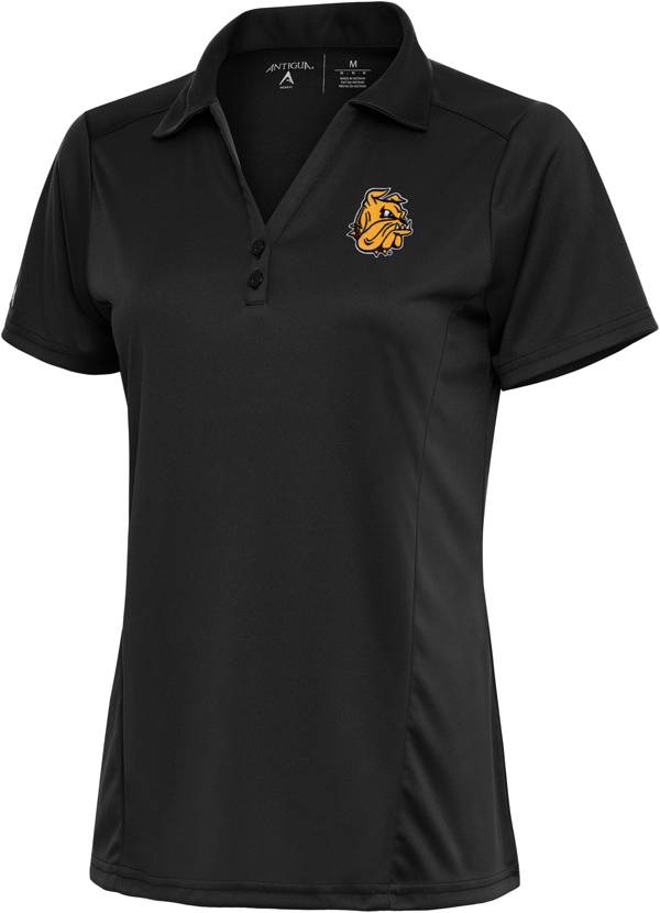 Antigua Women's Minnesota-Duluth Bulldogs Grey Tribute Performance Polo