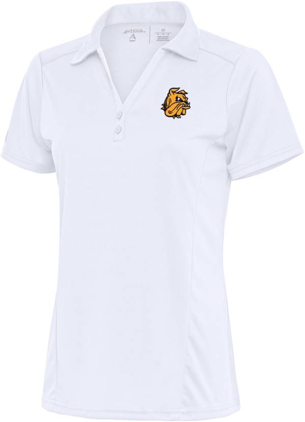 Antigua Women's Minnesota-Duluth Bulldogs Tribute Performance White Polo