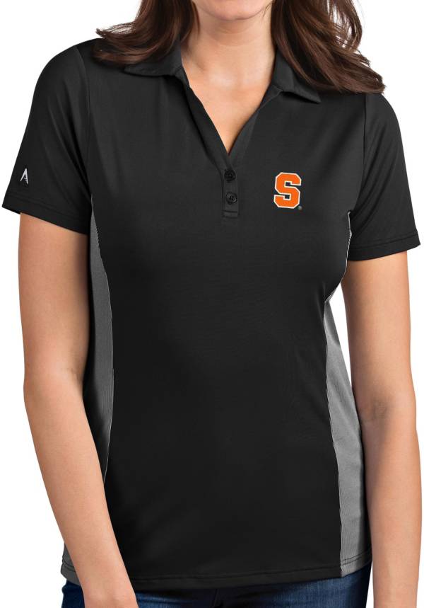 Antigua Women's Syracuse Orange Grey Venture Polo