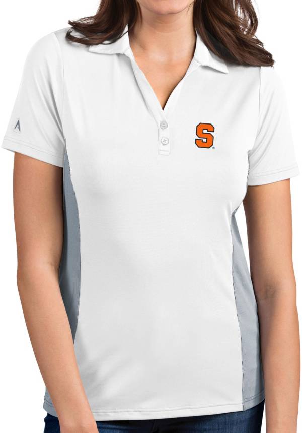Antigua Women's Syracuse Orange Venture White Polo product image