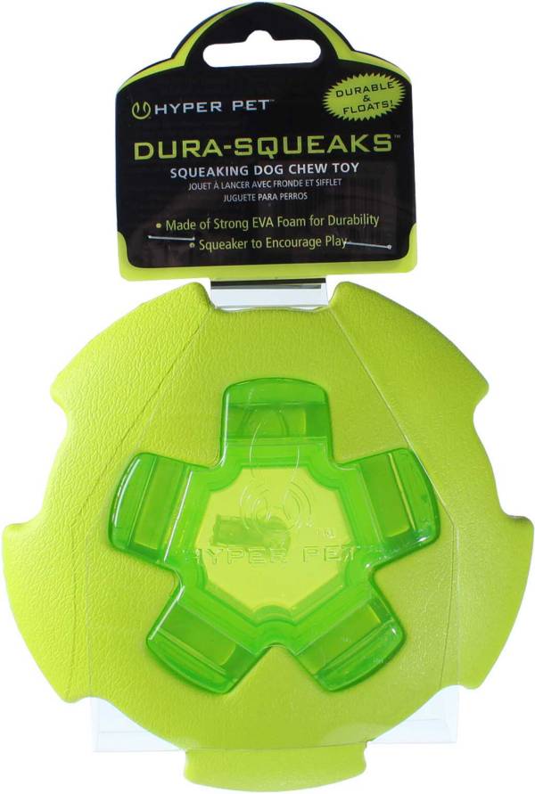 Hyper Pet Dura-Squeaks UFO Toy